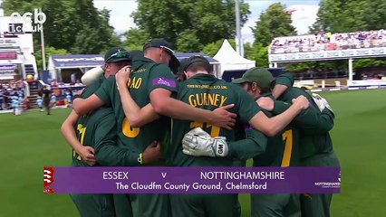 Record Breaking Match As Notts Chase Down 370 To Beat Essex - Royal London One-Day Cup SF 2017