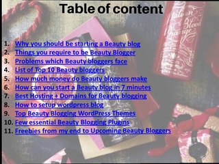 How to start a beauty blog by tips2blog.com