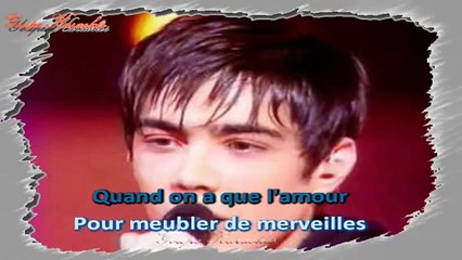 Grégory Lemarchal - Quand on a que l'amour KARAOKE / INSTRUMENTAL