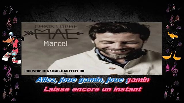 Christophe Maé - Marcel KARAOKE / INSTRUMENTAL