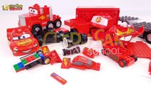 Learning Color Special Disney Pixar Cars Lightning McQueen Mack Truck Lego for kids car to
