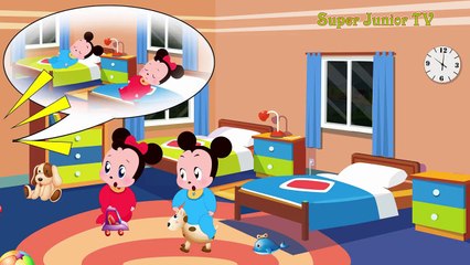 ᴴᴰ Mickey Mouse Babies Crying because of Grub in Tooth! Finger Family Song Nursery Rhymes
