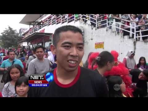 Tempat Wisata di Bandung Sajikan Barongsai Tonggak Meriahkan Perayaan Imlek - NET24