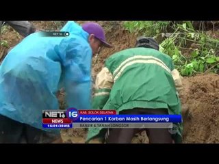 5 Jenazah Korban Banjir dan Tanah Longsor di Solok Telah Dievakuasi - NET16