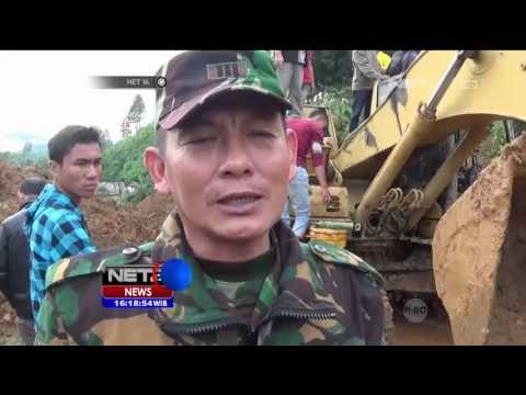 Bukit Longsor, Akses Lintas Sumatera Putus - NET16