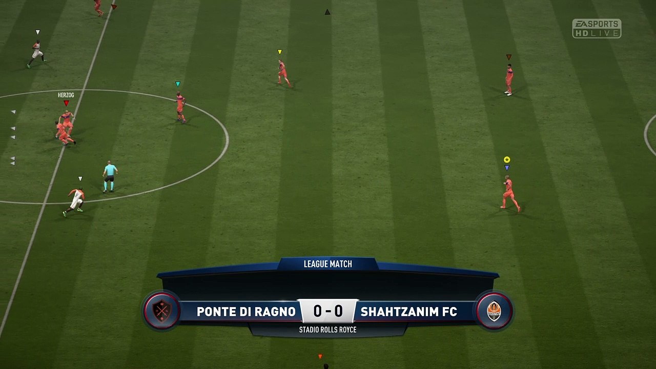 Herzog- Lovely Team Goal From Kick Off