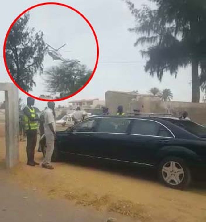 Exclusif: Arrivée du Président Macky Sall à Saint Louis accueilli par Mansour Faye et Awa Ndiaye