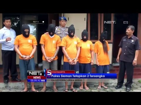 Polres Sleman Tetapkan 2 Tersangka Penjual Miras Oplosan - NET5