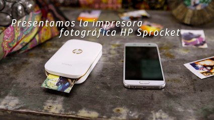 La impresora de bolsillo HP Sprocket, ahora disponible en color rojo