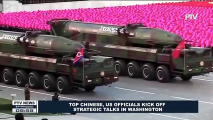 GLOBAL NEWS: Top Chinese, U.S. officials kick off strategic talks in Washington