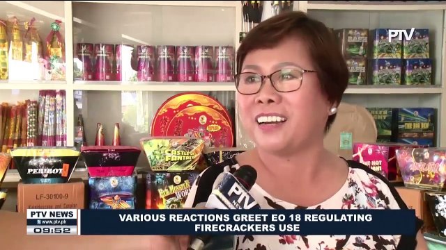Various reactions greet EO 18 regulating firecrackers use