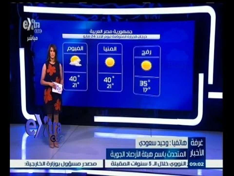 #غرفة _الأخبار | درجات الحرارة المتوقعة في محاف...