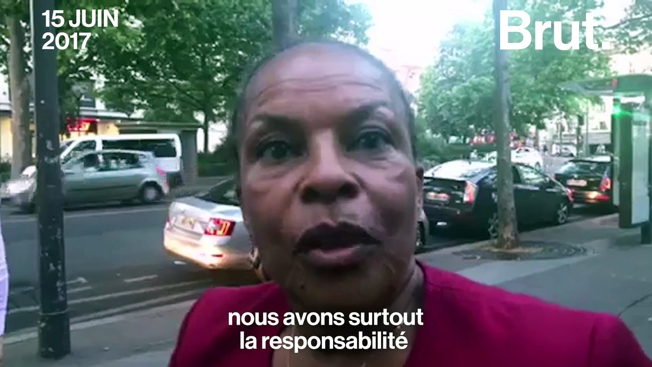 Christiane Taubira répond à Brut