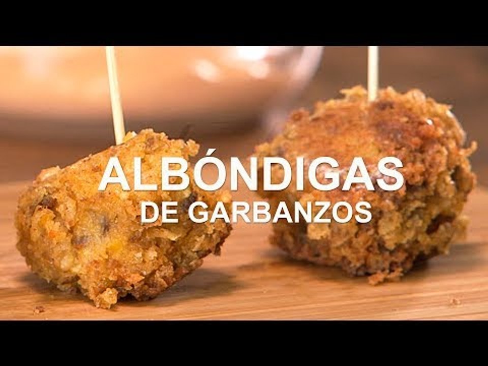 Albóndigas vegetarianas de GARBANZOS