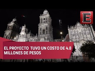 Catedral Metropolitana de la CDMX estrena iluminación