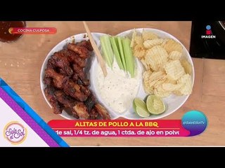 ¡Sorpréndelos con estas alitas caseras! | Sale el Sol