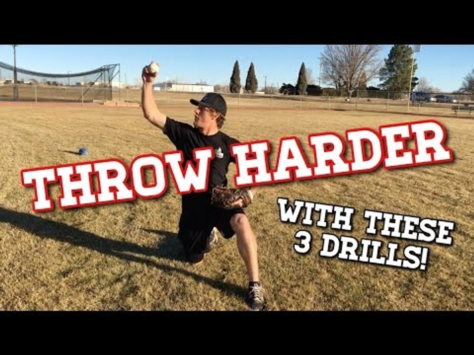 My 3 Favorite Drills to THROW HARDER in Baseball! Baseball Throwing