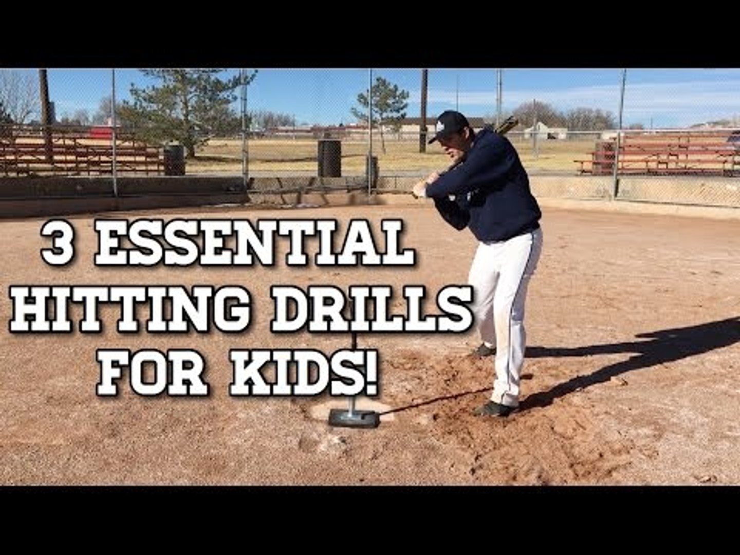 ⁣3 ESSENTIAL Baseball Hitting Drills for Kids!