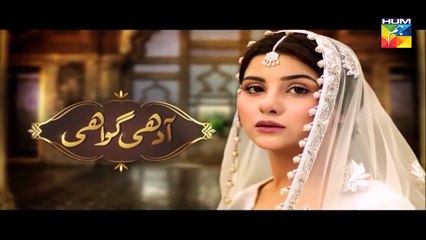 Adhi Gawahi Teaser _ Sohai Ali Abro _ Azfar Rehman _ Hum Tv 2017