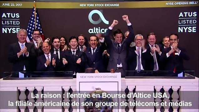 Altice USA, de Drahi, fait son entrée à Wall Street