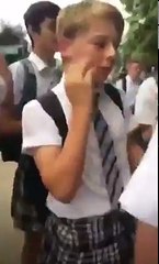 They were excluded for wearing shorts to school in the hot weather, so they came up...