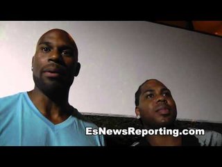 wwe star Shad Gaspard  on mayweather vs maidana 2 EsNews