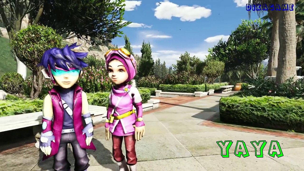 Mantap!! BoBoiBoy Galaxy Keren GTA 5 Funny Indonesia | Kocak nan Lucu