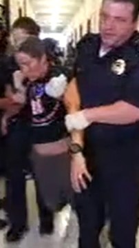 Protesters arrested outside Senate Majority Leader Mitch McConnell's office