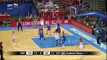 Τουρκία - Ελλάδα 55-84 Highlights Turkey - HELLAS Eurobasket Γυναικών 2017 {22_6_2017}