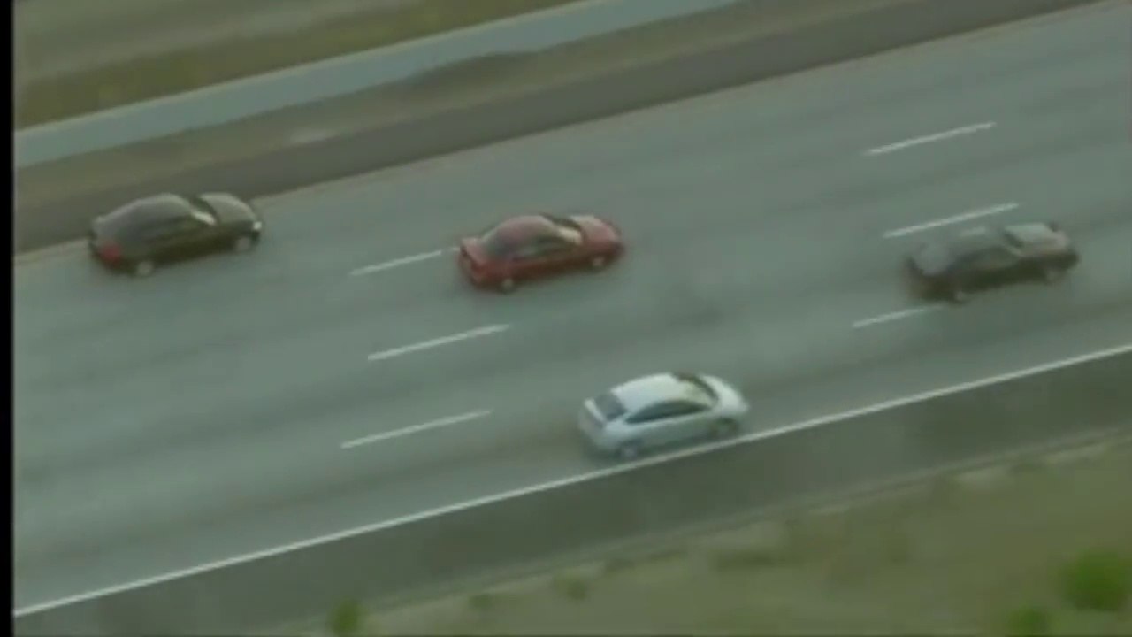Police Chase red car