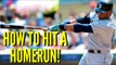 How to: Hit a Home Run! - Baseball Hitting Drills