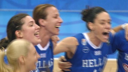 Euro Féminin 2017 - quart de finale - La Grèce au rendez-vous