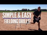 Simple & Easy Baseball Fielding Drills for Kids!