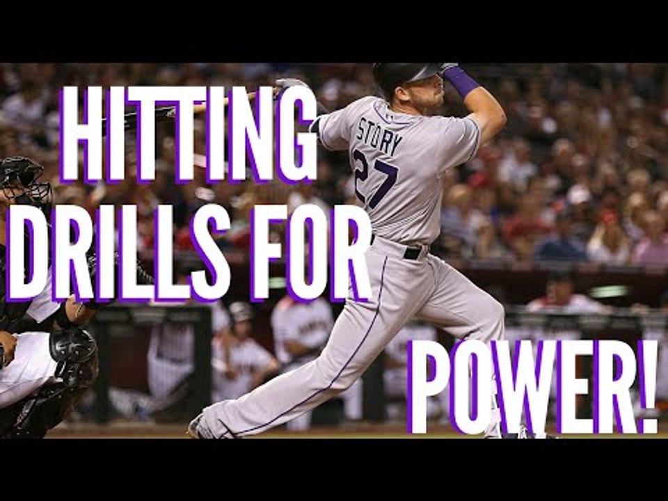 Ultimate Baseball Hitting Drills for Power (HIT BOMBS!)