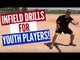 3 Baseball Infield Drills for Youth Players (FUN!!)