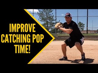 How to Improve Catching Pop Time! (FAST!!) - Baseball Catching Tips