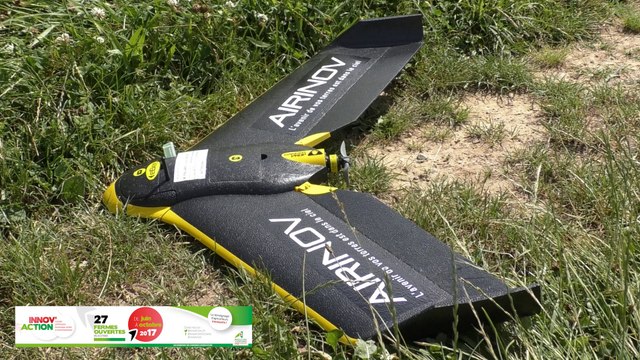 Fertilisation azotée sur cultures avec un DRONE