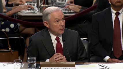 Sen. Kamala Harris goes after Atty. Gen. Jeff Sessions