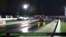 Street Outlaws Deathtrap vs Goliath 2.0 Jackson Dragway Chuck Has a Message for Season 10!