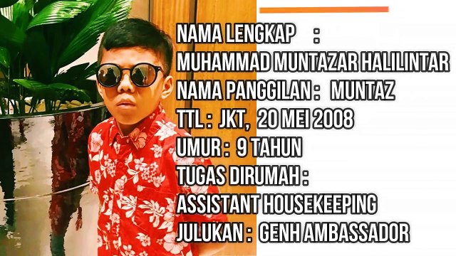 BIODATA GEN HALILINTAR [2017] | PARENTS & 11 SIBLINGS KIDS