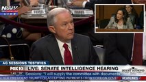 HEATED: Sen. Kamala Harris vs. AG Jeff Sessions Senate Intelligence Committee Hearing (FNN