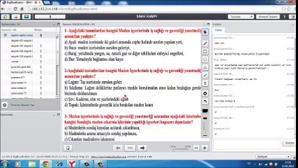 Maden İşlerinde İSG (Soru Çözümü) Part 1