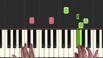 How to play 'VIVI`S THEME' from Final Fanadstasy IX  (Synthesia) [Piano Video Tutorial] [HD]
