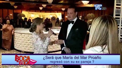 ¿Será que María del Mar Proaño regresó con su ex pareja?