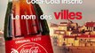 Le nom des villes de la Côte d'Azur sur les bouteilles de Coca-Cola