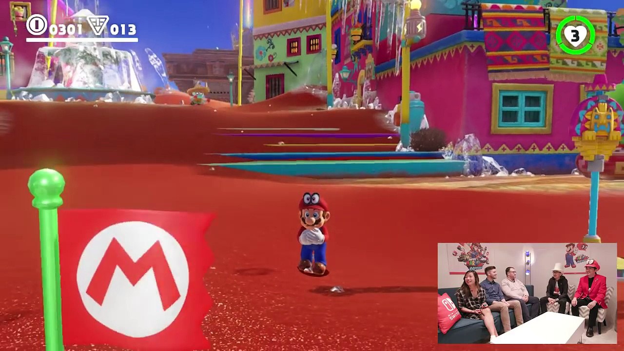 Super Mario Odyssey Gameplay with Developers at E3 2017 – Nintendo Minute