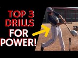 Top 3 Drills for Power! - Baseball Hitting Drills