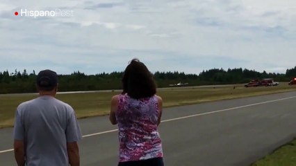 La habilidad de un piloto evitó una tragedia aérea en EEUU