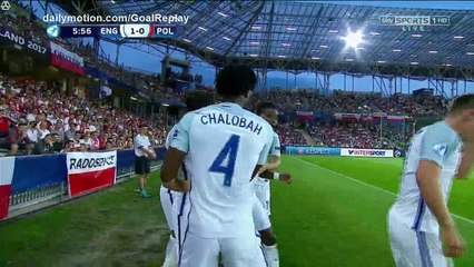 England U21 3 - 0 Poland U21 All Goals in HD