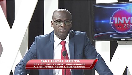REPLAY - L 'invité du 20h - SALIHOU KEITA - 22 Juin 2017